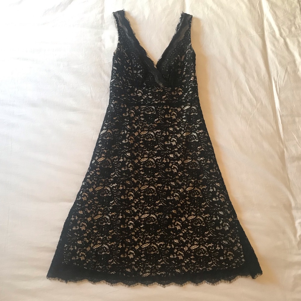 White House Black Market Lace Cocktail Dress